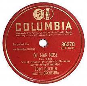 Ol Man Mose 78rpm record